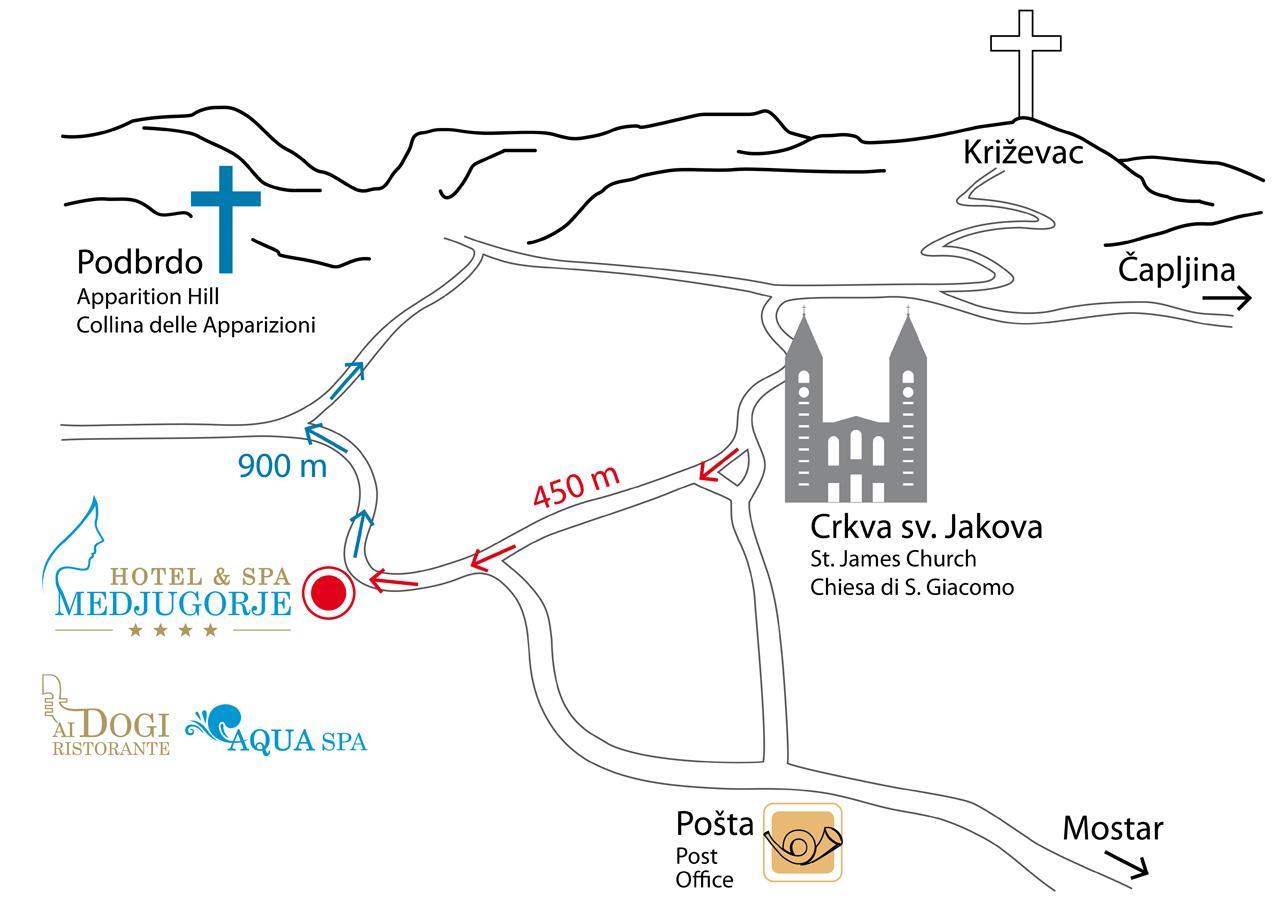 Medjugorje Hotel & Spa Exteriör bild